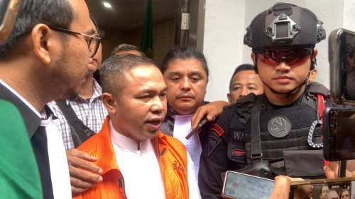 Gubenur Riau nonaktif, Abdul Wahid tidak terima divonis 2 tahun penjara dan pastikan ajukan banding (foto/Meri)