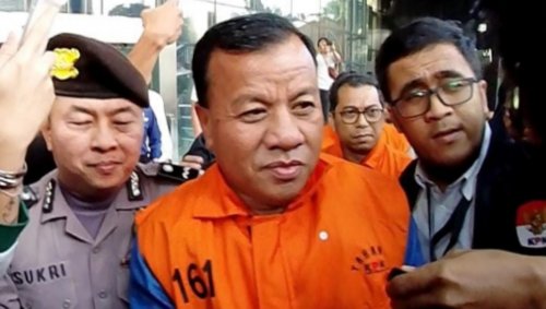 Bupati Kuansing nonaktif, Suhardiman Amby.(foto: int)