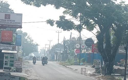 PM2.5 Pekanbaru tembus 119,3 µg/m³ atau kategori tidak sehat (foto/int)